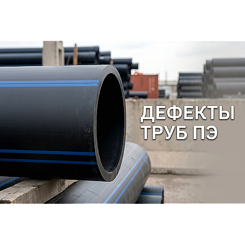 Дефекты труб ПЭ-100: когда можно принимать товар, а когда — нет