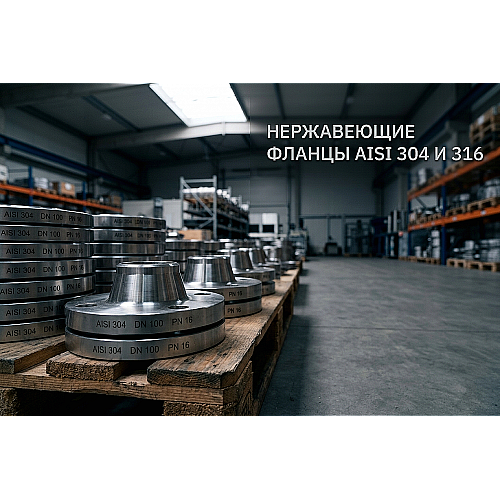 Нержавеющие фланцы AISI 304 и 316: как выбрать для промышленного объекта в Казахстане