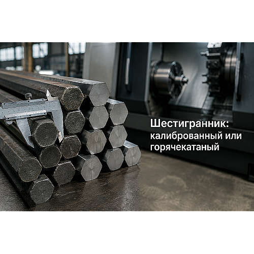 Шестигранник стальной: как выбрать калиброванный или горячекатаный пруток под метизы и гидравлику в Казахстане