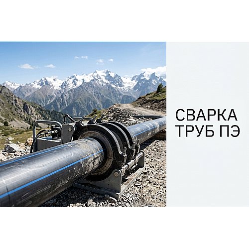 Сварка труб ПЭ-100 в высокогорье: как разреженный воздух Алматы влияет на качество ПНД-соединений