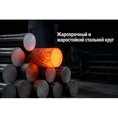 Жаропрочный и жаростойкий стальной круг: выбор марок 20Х23Н18, 12Х1МФ, 25Х1МФ, 15Х5М и 40Х9С2